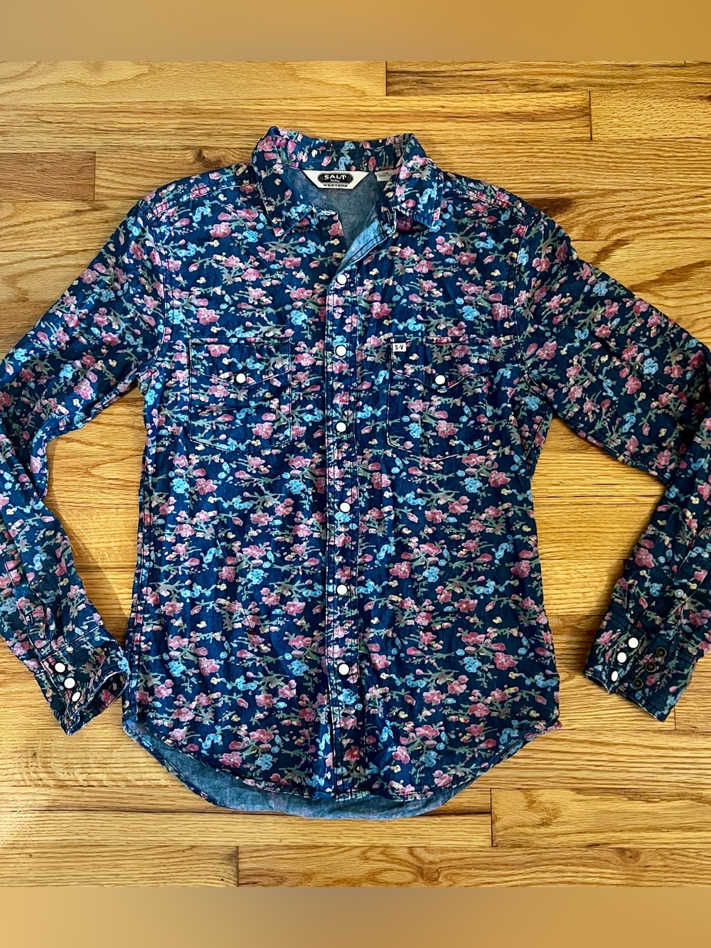Salt Valley Western Floral Men’s Shirt